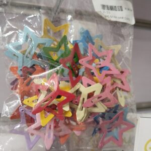 50Pc Star Hair Clips