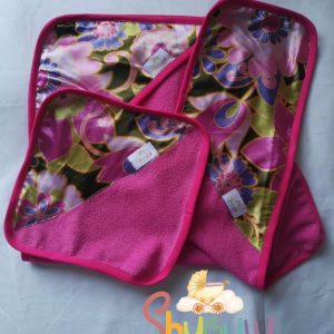 Colour Hooded Baby Towels
