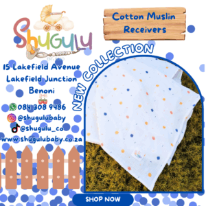100% Cotton Muslin Dotty