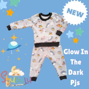 Glow in the Dark PJ's Blue (Size 4 - 5 years)